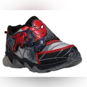 Spider-Man Toddler Boys Athletic Light-up Sneaker